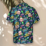 Alien Invasion custom Hawaiian shirt with photos, example 1