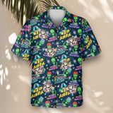 Alien Invasion custom Hawaiian shirt with photos, example 2