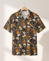 Aloha Brews Hawaiian shirt print before personalizing