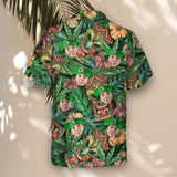 Aloha Vibes custom Hawaiian shirt with photos, example 1