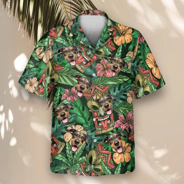 Aloha Vibes custom Hawaiian shirt with photos, example 2