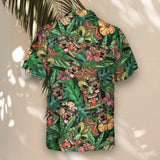 Aloha Vibes custom Hawaiian shirt with photos, example 3