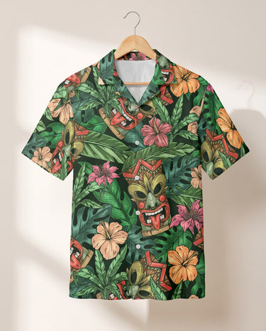 Aloha Vibes Hawaiian shirt print before personalizing