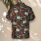 BBQ Royale Night custom Hawaiian shirt with photos, example 1