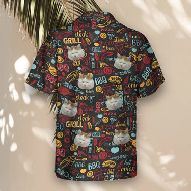 BBQ Royale Night custom Hawaiian shirt with photos, example 1