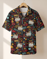 BBQ Royale Night personalized Hawaiian shirt printed with customer faces