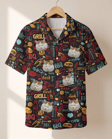 BBQ Royale Night personalized Hawaiian shirt printed with customer faces