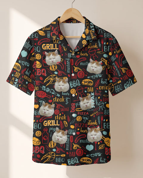 BBQ Royale Night personalized Hawaiian shirt printed with customer faces