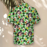 Brew Buddies custom Hawaiian shirt with photos, example 1