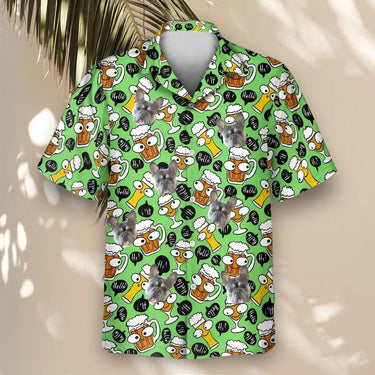 Brew Buddies custom Hawaiian shirt with photos, example 2