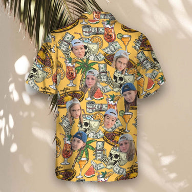 Casino Jackpot custom Hawaiian shirt with photos, example 1