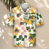 Citrus Splash custom Hawaiian shirt with photos, example 2