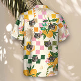 Citrus Splash custom Hawaiian shirt with photos, example 3