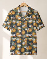 Coconut Paradise Cocktail Hawaiian shirt print before personalizing