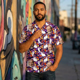 Cute Ghost Halloween custom Hawaiian shirt with photos, example 2