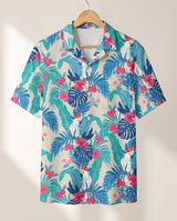 Exotic Cockatoo Paradise Hawaiian shirt print before personalizing