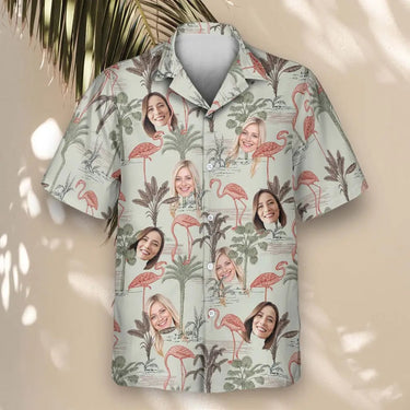 Exotic Jungle custom Hawaiian shirt with photos, example 2
