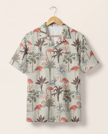Exotic Jungle Hawaiian shirt print before personalizing
