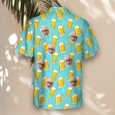 Funky Brew Paradise custom Hawaiian shirt with photos, example 1