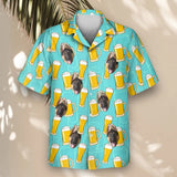 Funky Brew Paradise custom Hawaiian shirt with photos, example 2