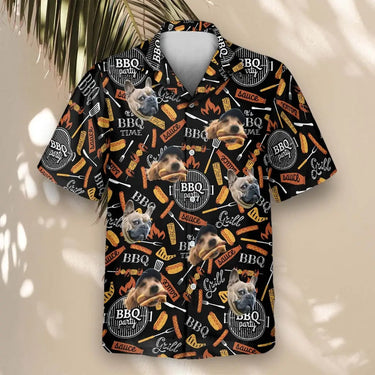 Grill Master custom Hawaiian shirt with photos, example 2