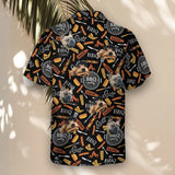 Grill Master custom Hawaiian shirt with photos, example 3