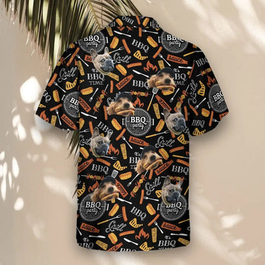 Grill Master custom Hawaiian shirt with photos, example 3