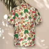 Island Party Vibes custom Hawaiian shirt with photos, example 1