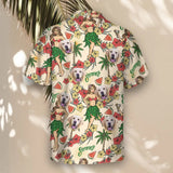 Island Party Vibes custom Hawaiian shirt with photos, example 3