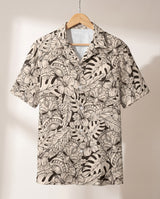 Island Tiki Vibes Hawaiian shirt print before personalizing