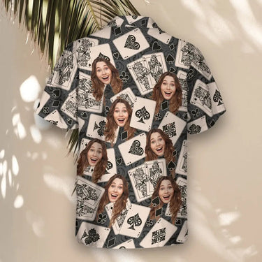 Jackpot Vibes custom Hawaiian shirt with photos, example 1