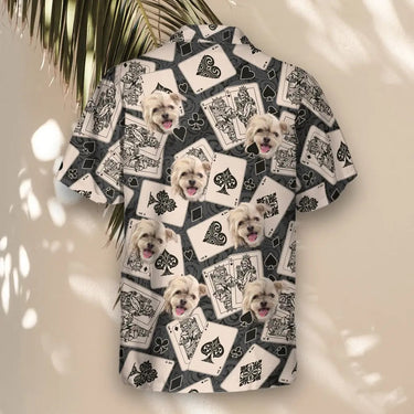 Jackpot Vibes custom Hawaiian shirt with photos, example 3