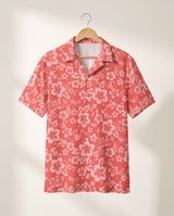 Japanese Hibiscus Blossom Hawaiian shirt print before personalizing