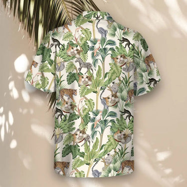 Jungle Jamboree custom Hawaiian shirt with photos, example 1