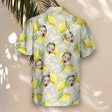Lemon Grove Vibes custom Hawaiian shirt with photos, example 1