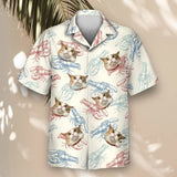 Lobster Fest custom Hawaiian shirt with photos, example 2