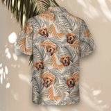 Lush Tropical Foliage custom Hawaiian shirt with photos, example 1