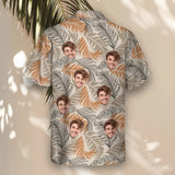 Lush Tropical Foliage custom Hawaiian shirt with photos, example 3