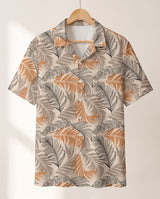 Lush Tropical Foliage Hawaiian shirt print before personalizing