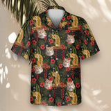Majestic Jungle Tiger custom Hawaiian shirt with photos, example 2