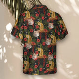 Majestic Jungle Tiger custom Hawaiian shirt with photos, example 3