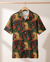 Majestic Jungle Tiger Hawaiian shirt print before personalizing