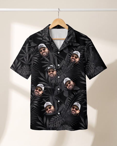 Monotropics personalized Hawaiian shirt printed with customer faces