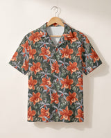 Orchid Isle Hawaiian shirt print before personalizing