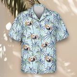 Palm Breeze custom Hawaiian shirt with photos, example 2