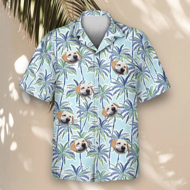 Palm Breeze custom Hawaiian shirt with photos, example 2