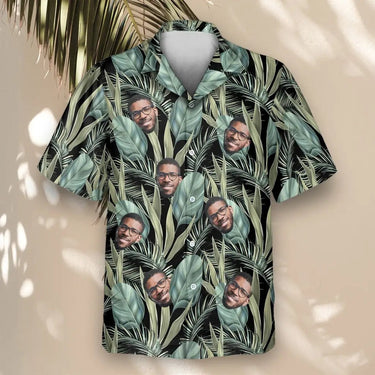 Palm Grove custom Hawaiian shirt with photos, example 2
