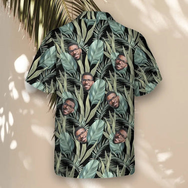 Palm Grove custom Hawaiian shirt with photos, example 3