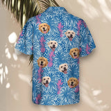 Pineapple Paradise custom Hawaiian shirt with photos, example 3