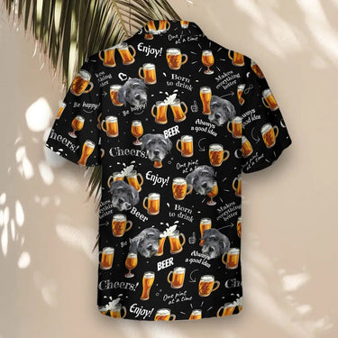 Raise a Toast custom Hawaiian shirt with photos, example 1
